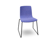 Aava 02 Sled Base Chair With Fully Upholstered Chairs Arper 