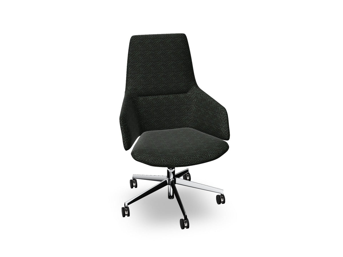 Aston Office Five Way Star Base Armchair Office Chair Arper 