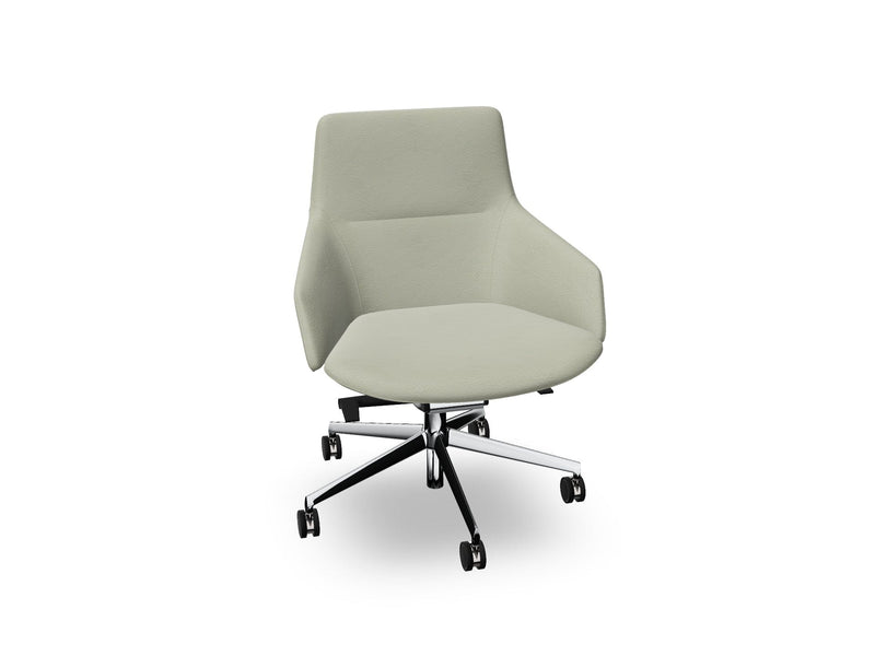 Aston Conference Syncro Five Way Star Base Armchair task chair Arper 