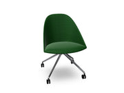 Cila Fully Upholtered Chair With Fixed Trestle Base Chairs Arper 