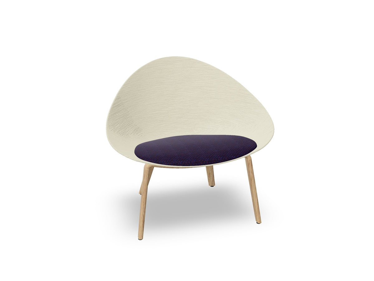 Adell 4 Leg Wood Lounge Chair