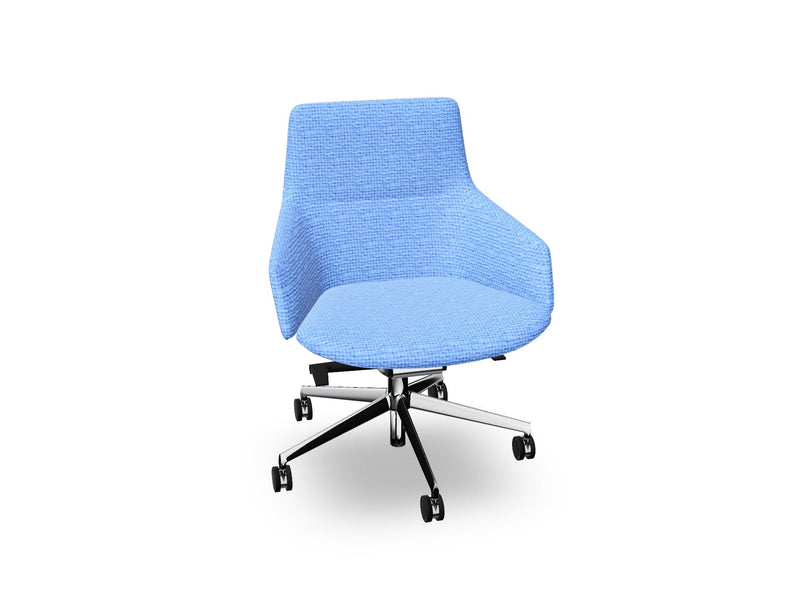 Aston Conference Syncro Five Way Star Base Armchair task chair Arper 