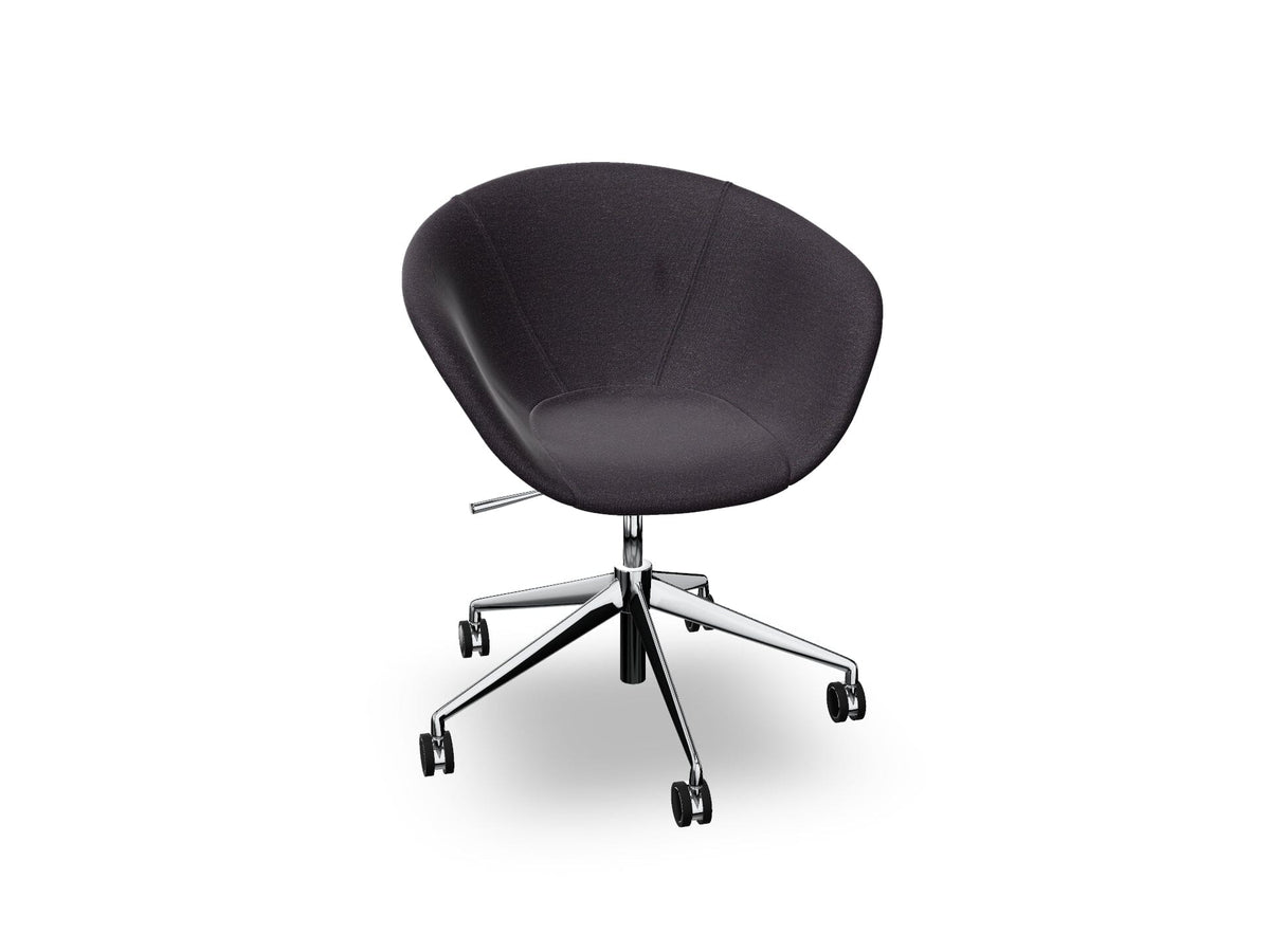 Duna 02 Five Star Base Chair With Front Upholstery Chairs Arper 