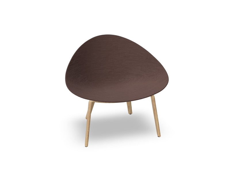 Adell 4 Leg Wood Lounge Chair lounge chair Arper 