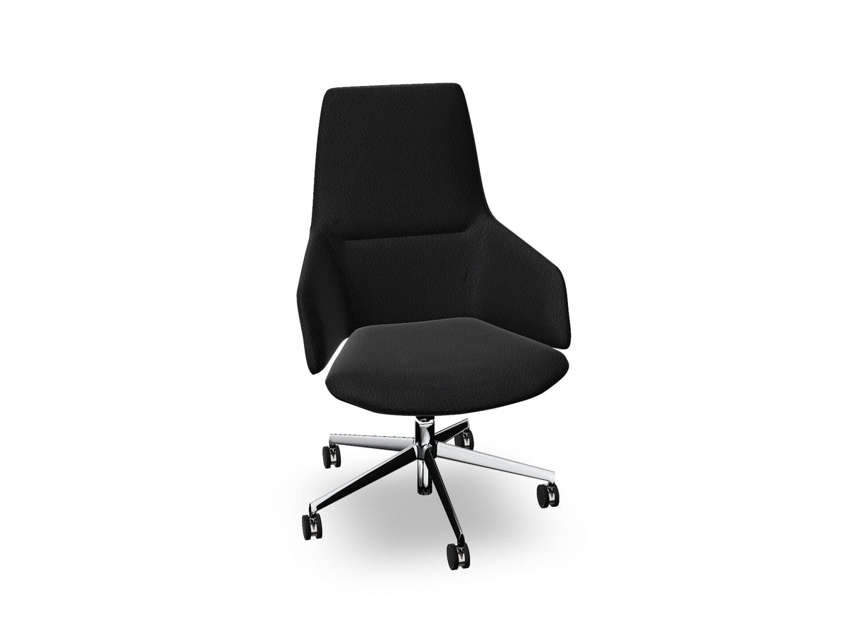 Aston Office Five Way Star Base Armchair Office Chair Arper 