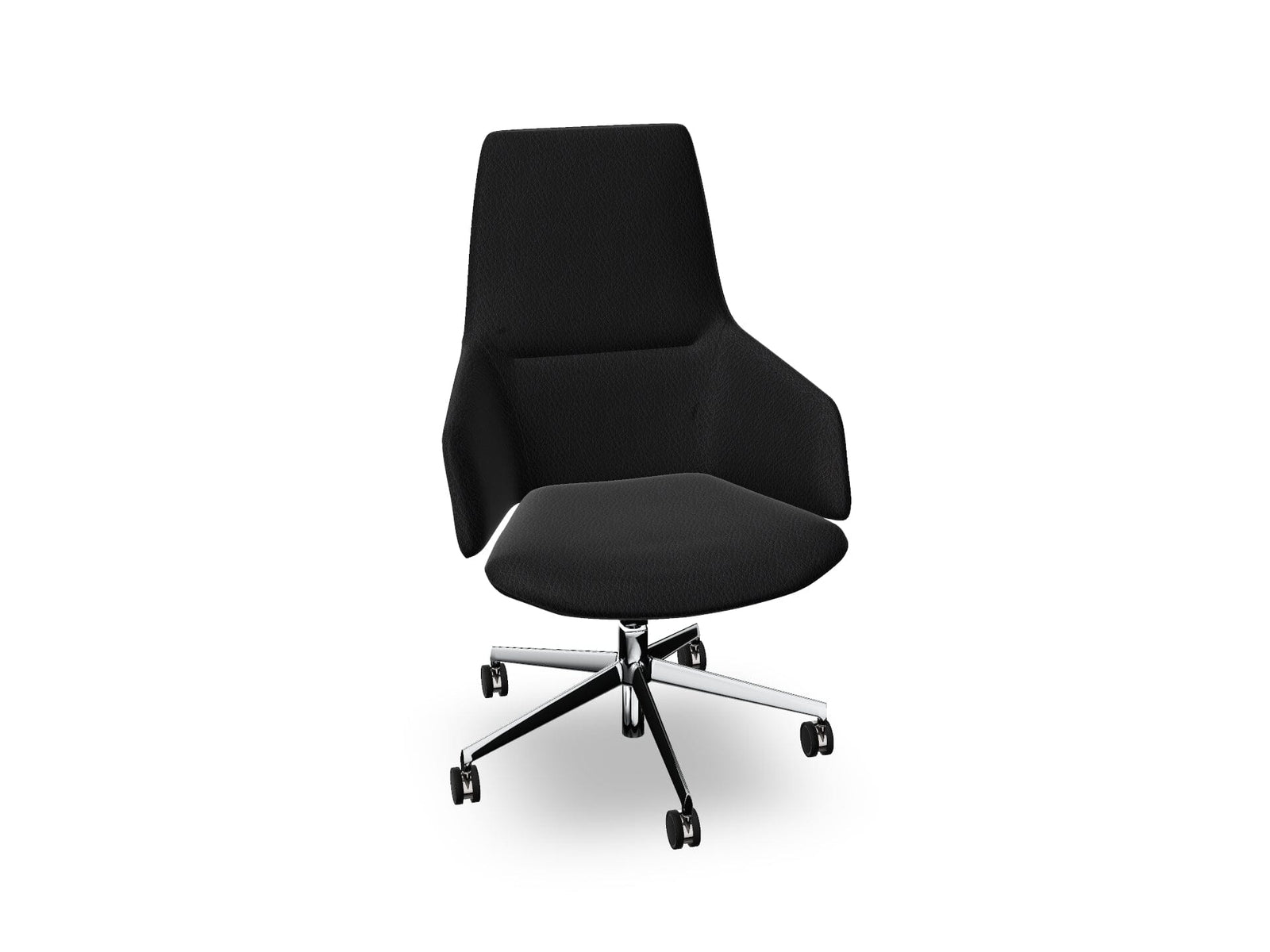 Aston Office Five Way Star Base Armchair Office Chair Arper 