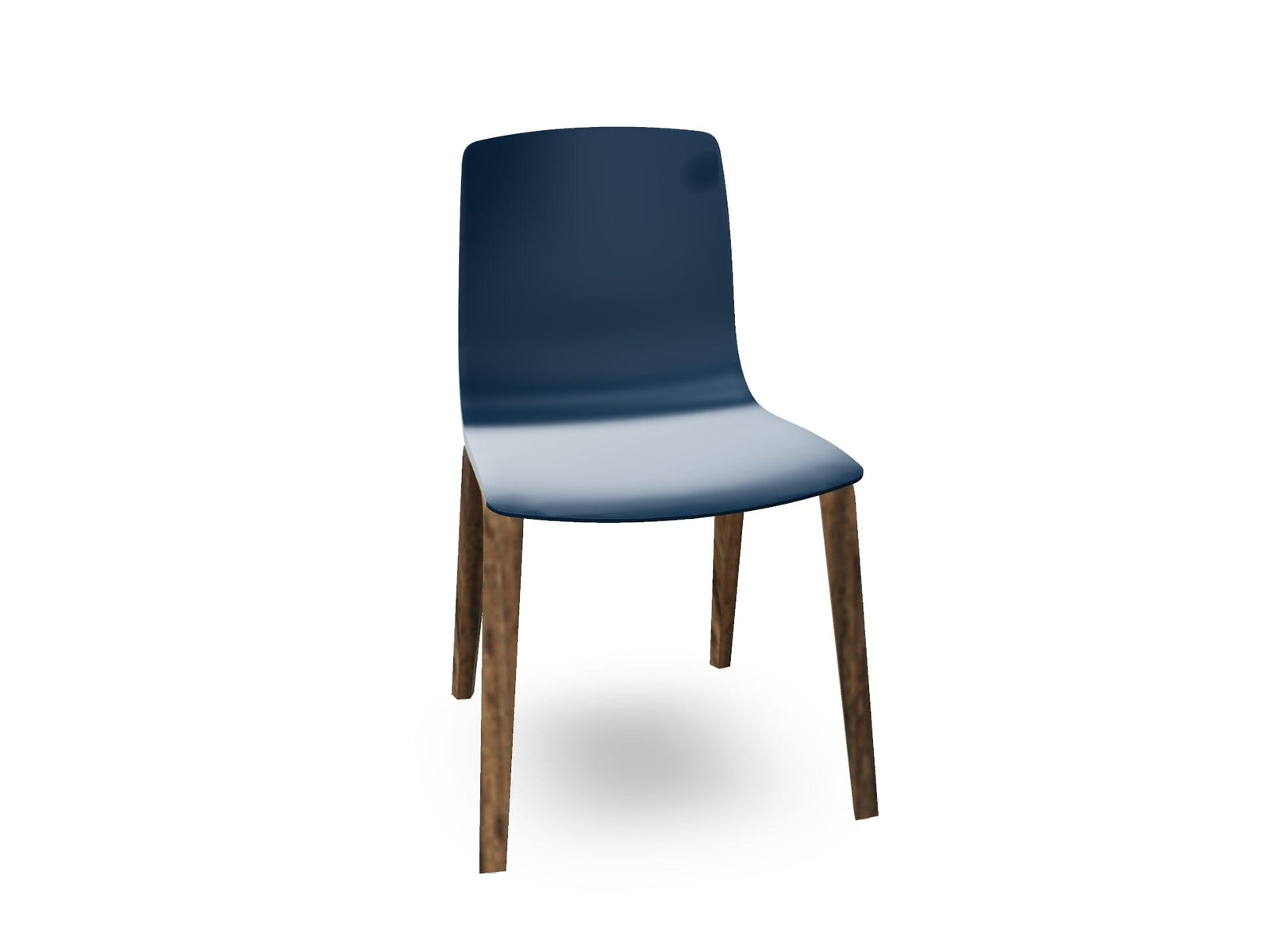 Aava 02-4 Wood Legs Polypropylene Chair Chairs Arper 