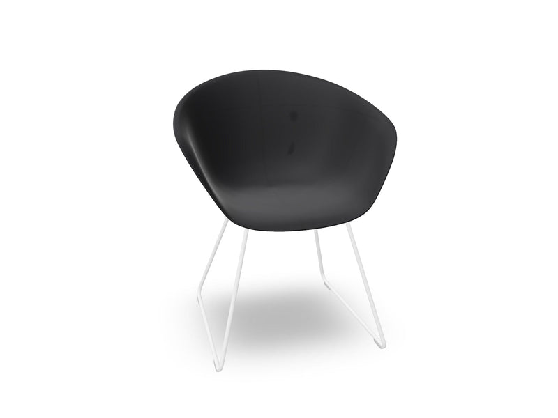 Duna 02 Sled Base Polypropylene Chair Chairs Arper 
