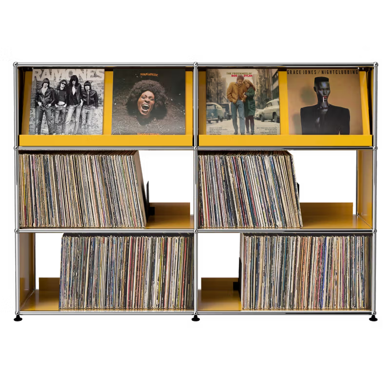 USM Vinyl Display Cabinet 3x2