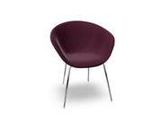 Duna 02 Four Leg Chair Fully Upholstered Chairs Arper 