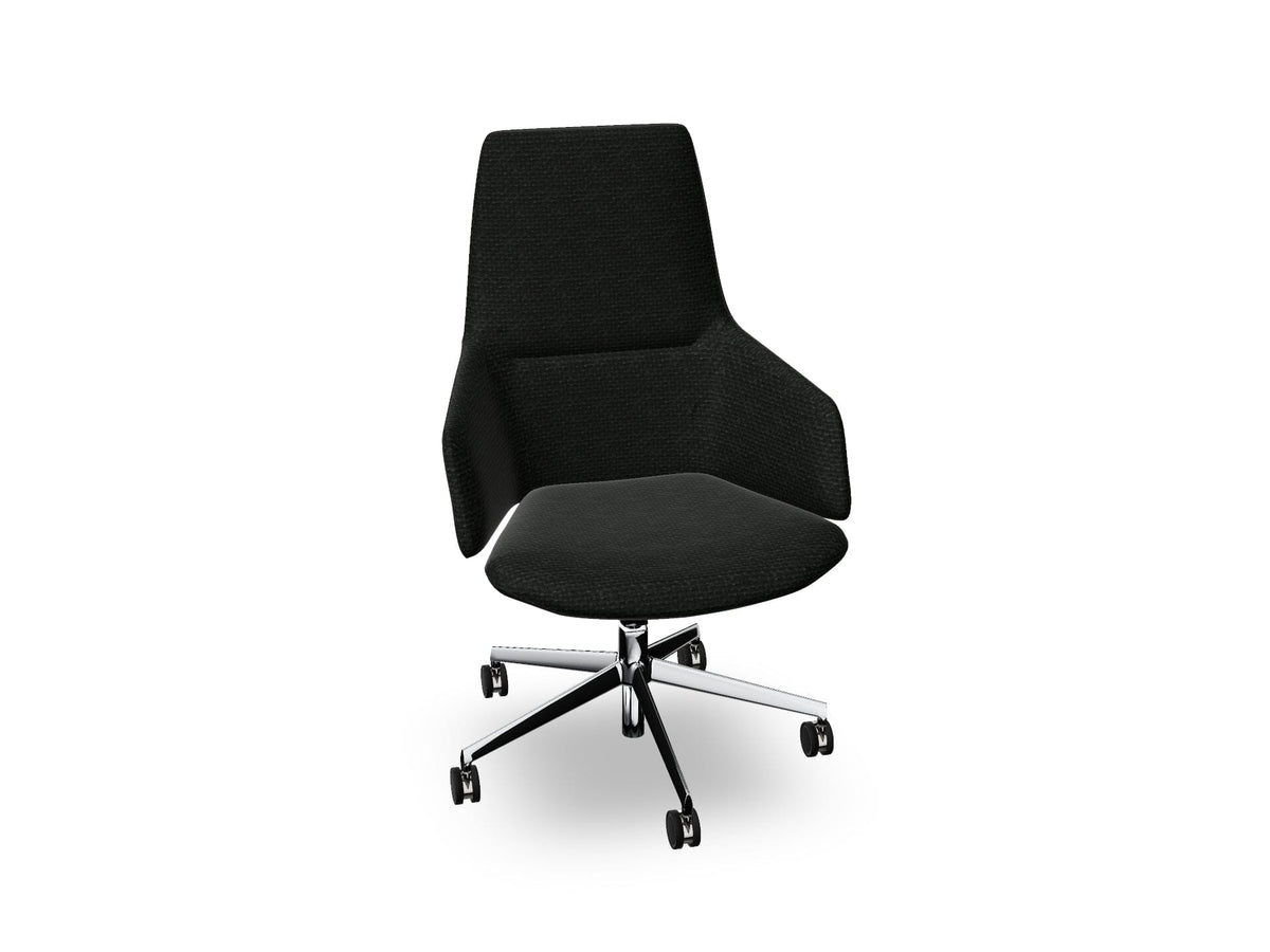 Aston Office Five Way Star Base Armchair Office Chair Arper 
