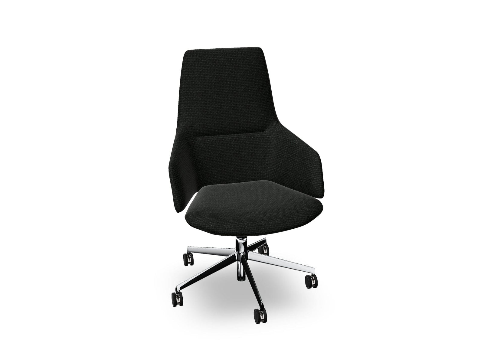 Aston Office Five Way Star Base Armchair Office Chair Arper 