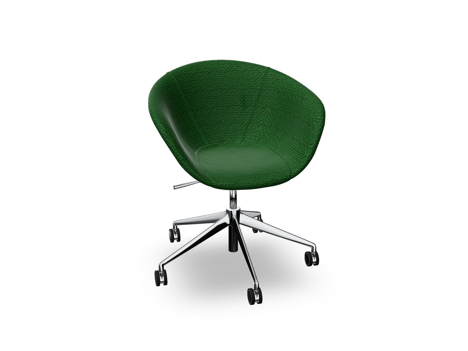 Duna 02 Five Star Base Chair With Front Upholstery Chairs Arper 