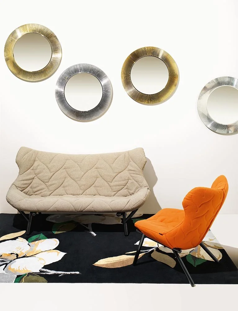 Foliage Lounge Chair Velvet