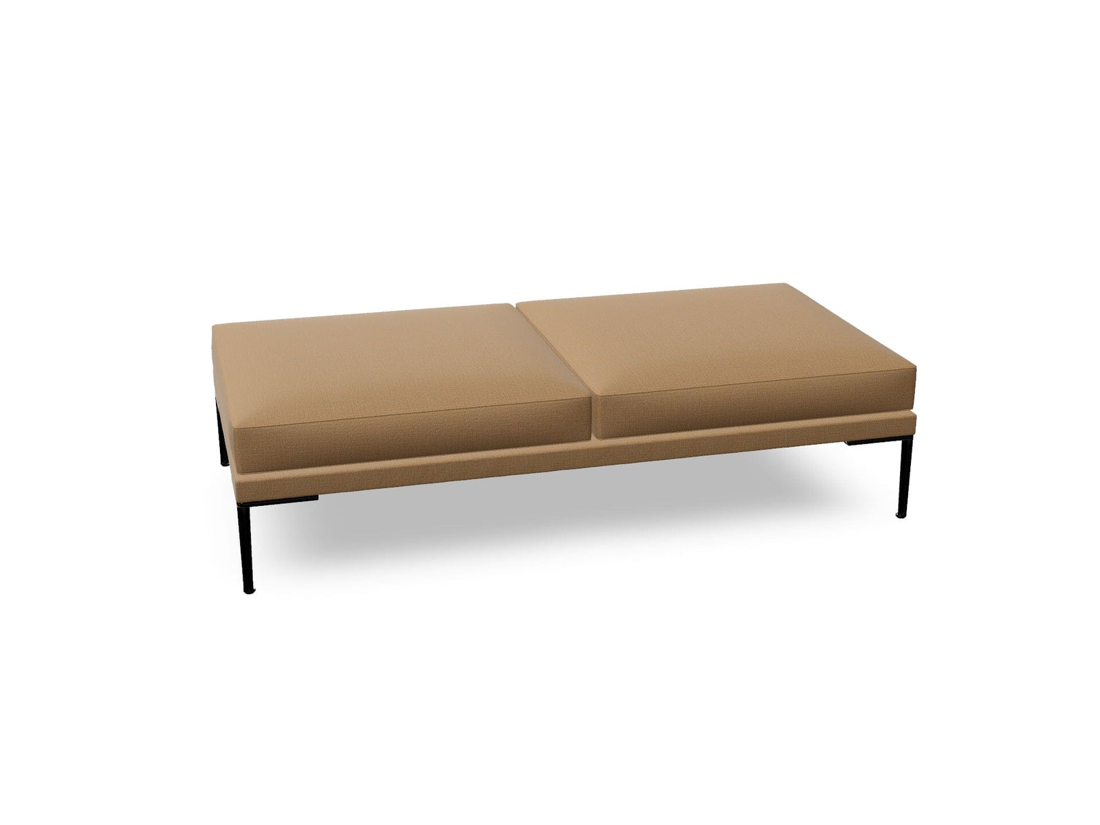 Steeve Two Seat Bench Benches Arper 