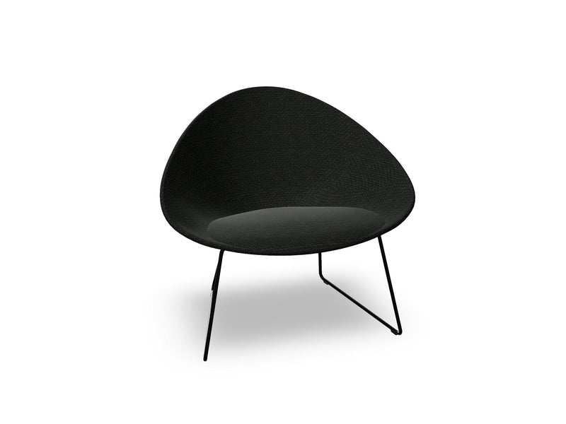 Adell Sled Base Lounge Chair With Fully Upholstered lounge chair Arper 