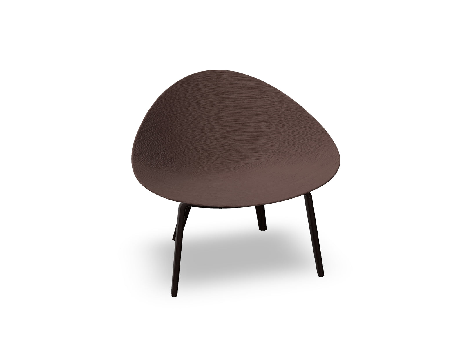 Adell 4 Leg Wood Lounge Chair