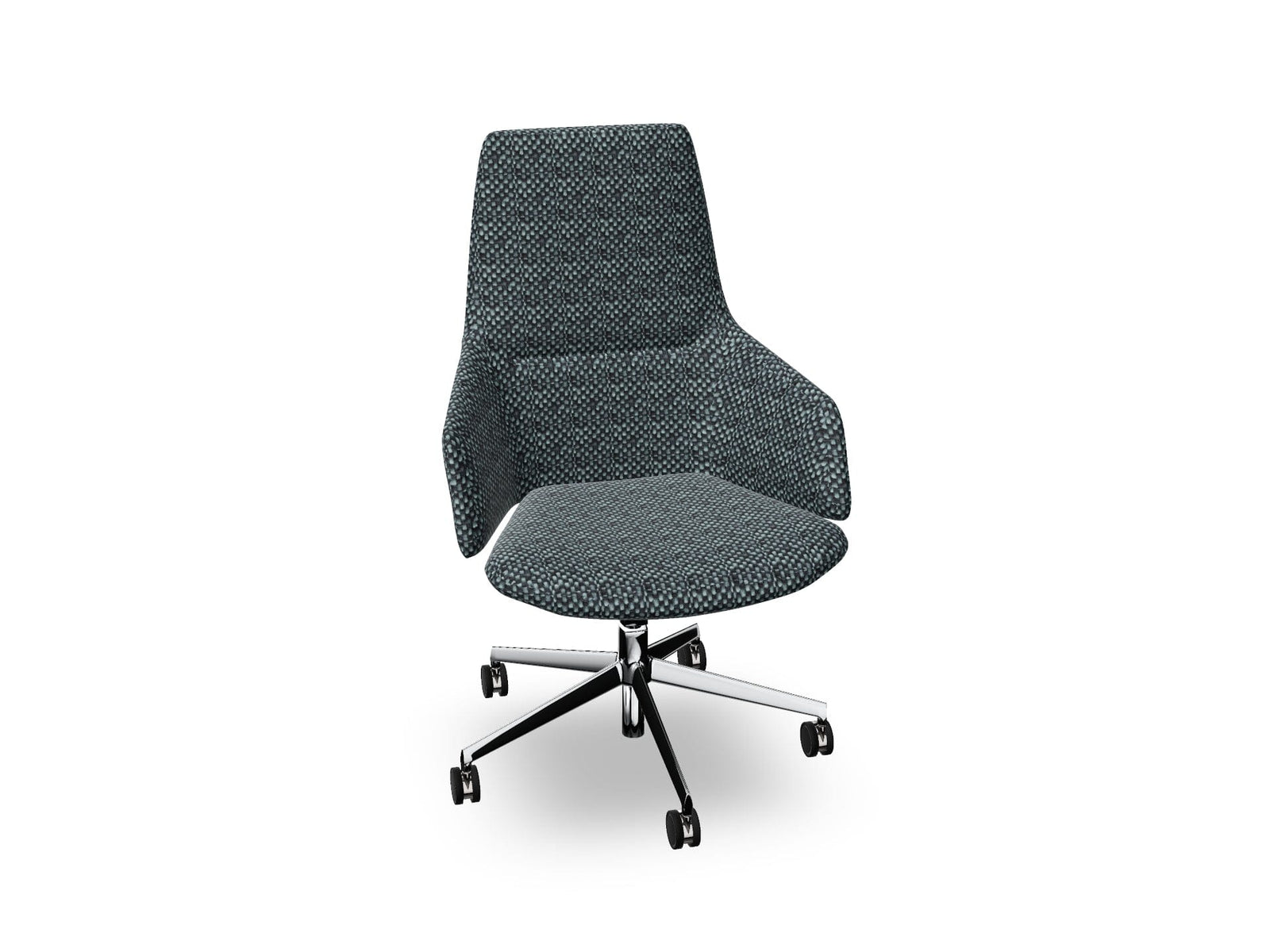 Aston Office Five Way Star Base Armchair Office Chair Arper 