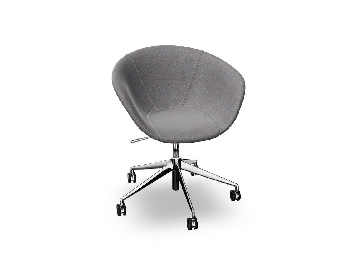 Duna 02 Five Star Base Chair With Front Upholstery Chairs Arper 