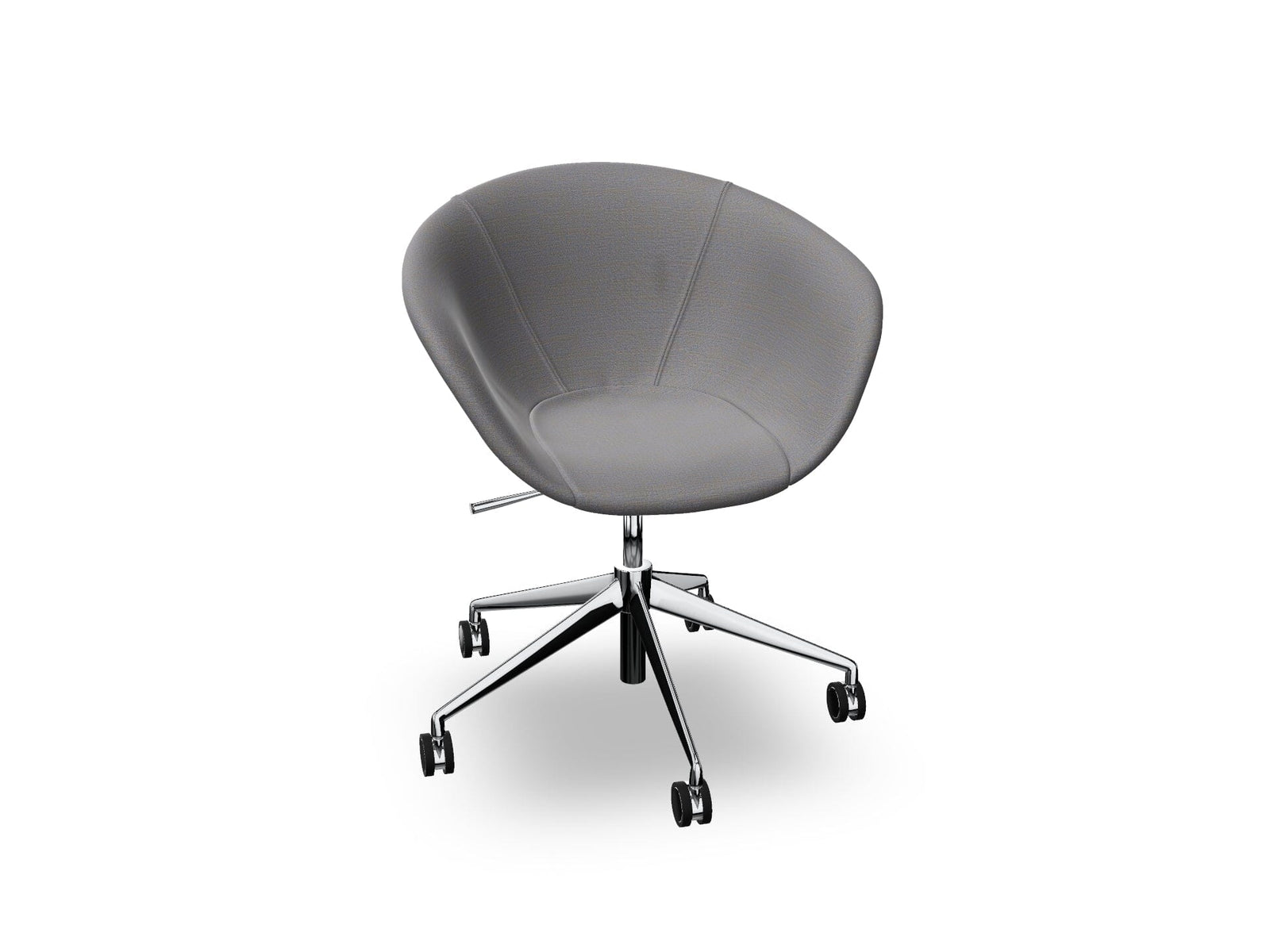 Duna 02 Five Star Base Chair With Front Upholstery Chairs Arper 
