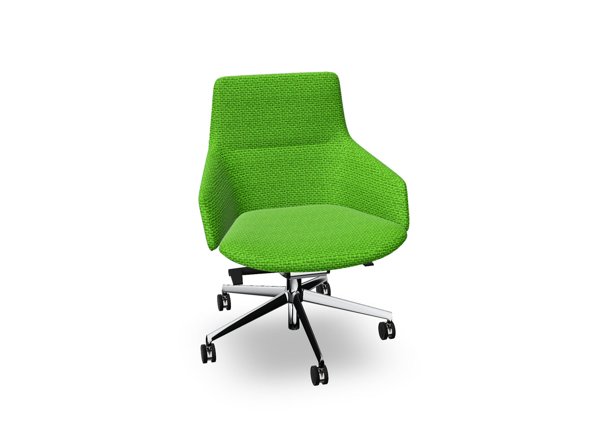 Aston Conference Syncro Five Way Star Base Armchair