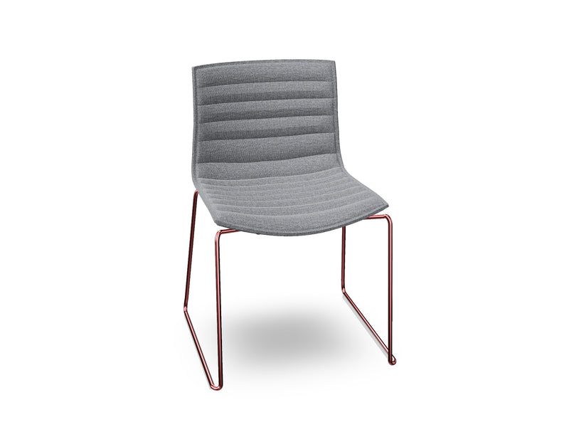 Catifa 46 Sled Base With Fully Upholstered