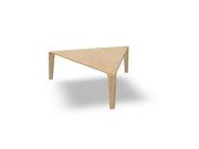 Ply Triangular Coffee Table Coffee table Arper Natural Oak Finish Large 