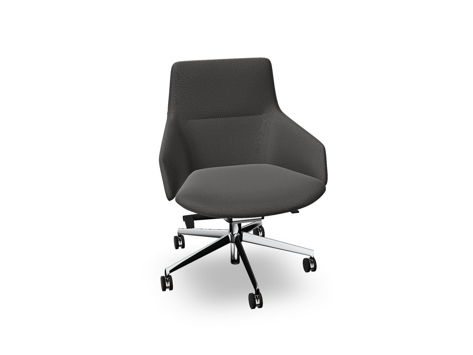 Aston Conference Syncro Five Way Star Base Armchair