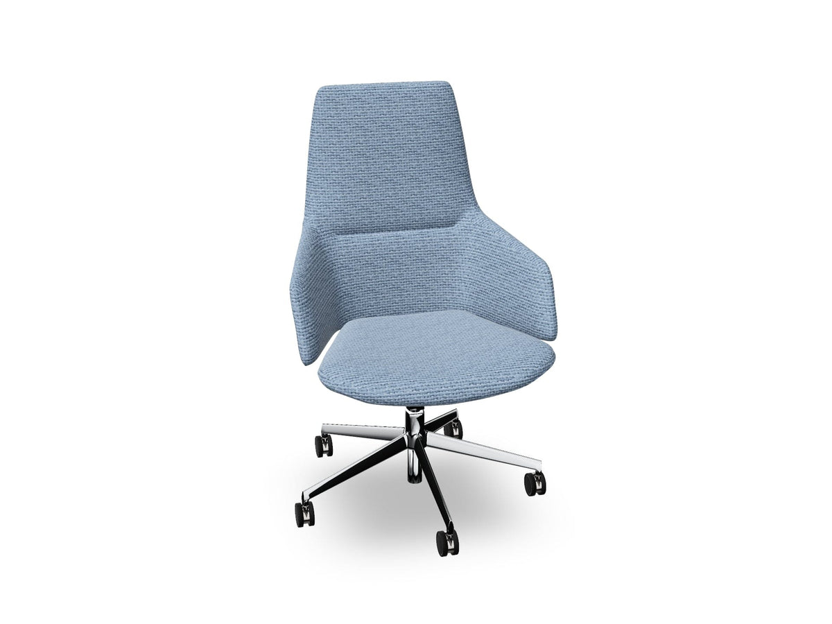 Aston Office Five Way Star Base Armchair Office Chair Arper 