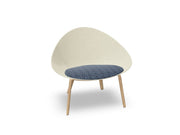 Adell 4 Leg Wood Lounge Chair lounge chair Arper 