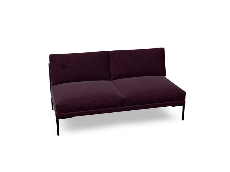 Steeve Two Seat Sofa Without Arms Sofa Arper 