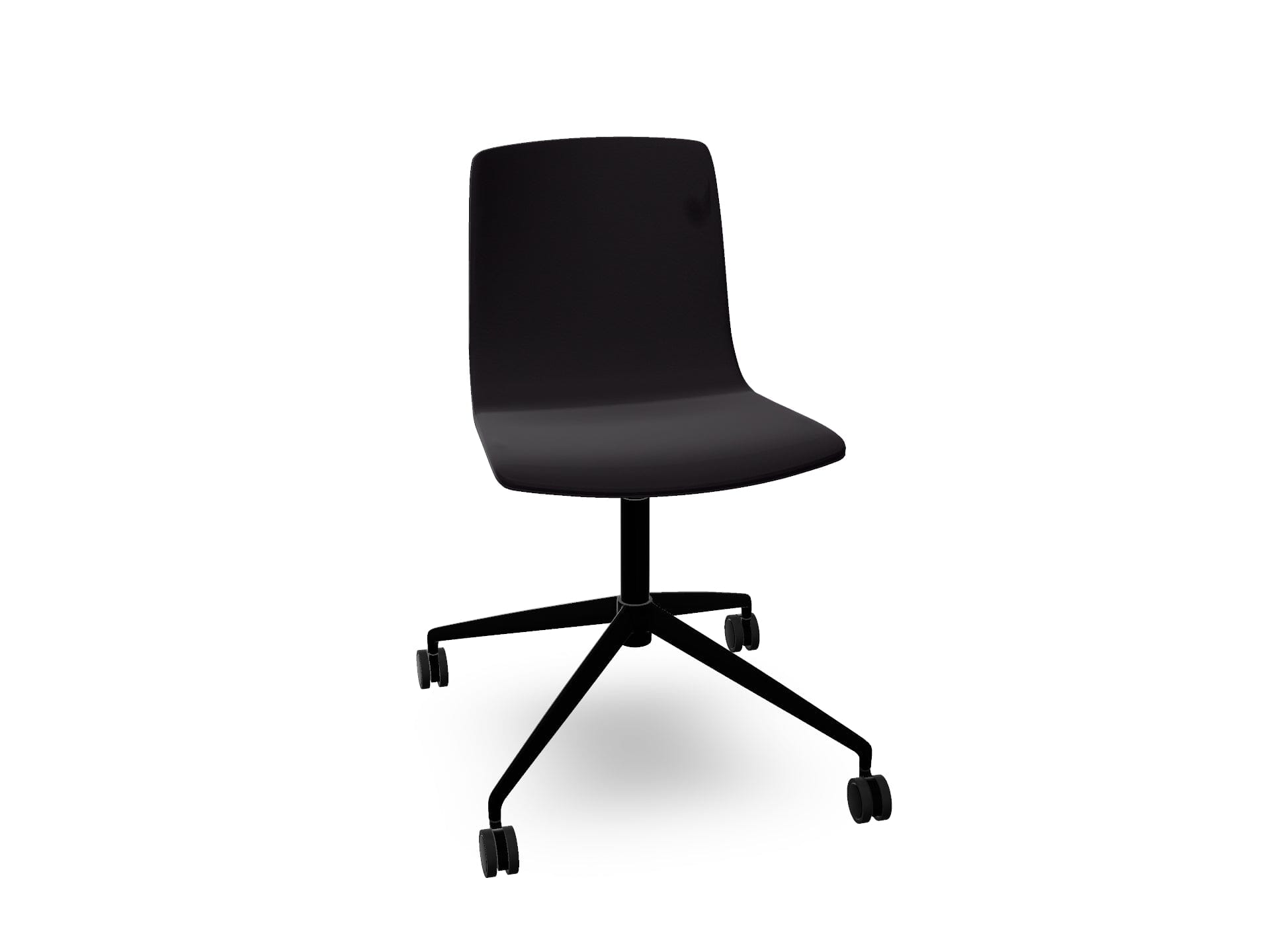 Aava 02 Fixed Trestle Base Chair With Fully Upholstered Chairs Arper 