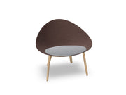 Adell 4 Leg Wood Lounge Chair lounge chair Arper 