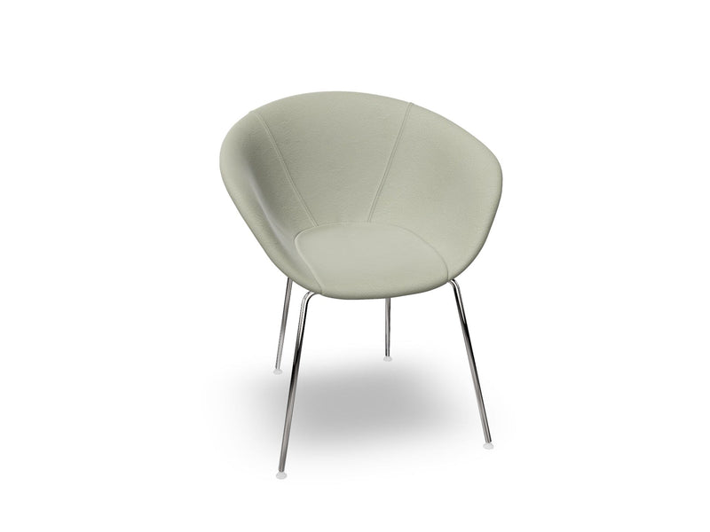 Duna 02 Four Leg Chair Fully Upholstered Chairs Arper 