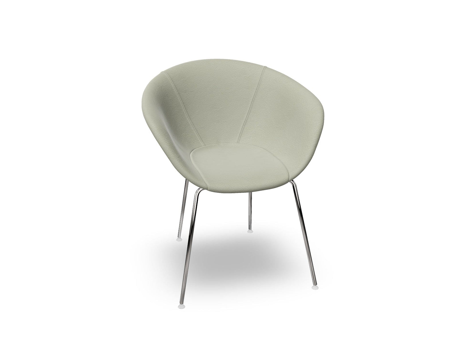 Duna 02 Four Leg Chair Fully Upholstered Chairs Arper 