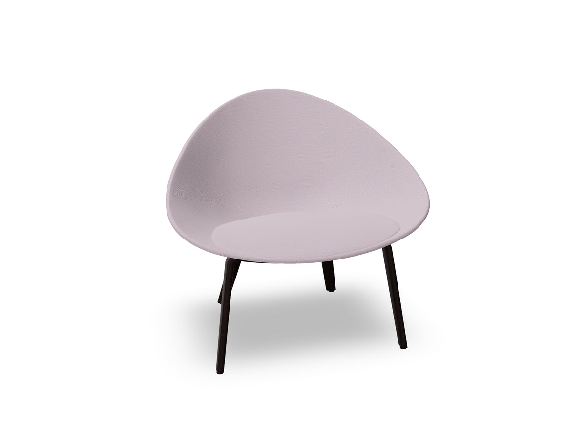 Adell 4 Leg Wood Lounge Chair With Fully Upholstered