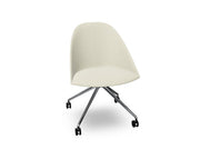 Cila Fully Upholtered Chair With Fixed Trestle Base Chairs Arper 