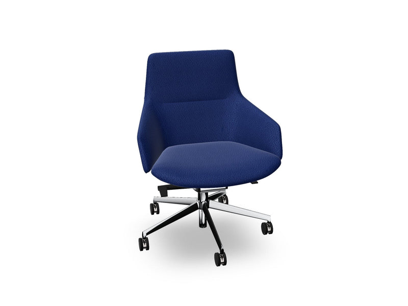 Aston Conference Syncro Five Way Star Base Armchair task chair Arper 