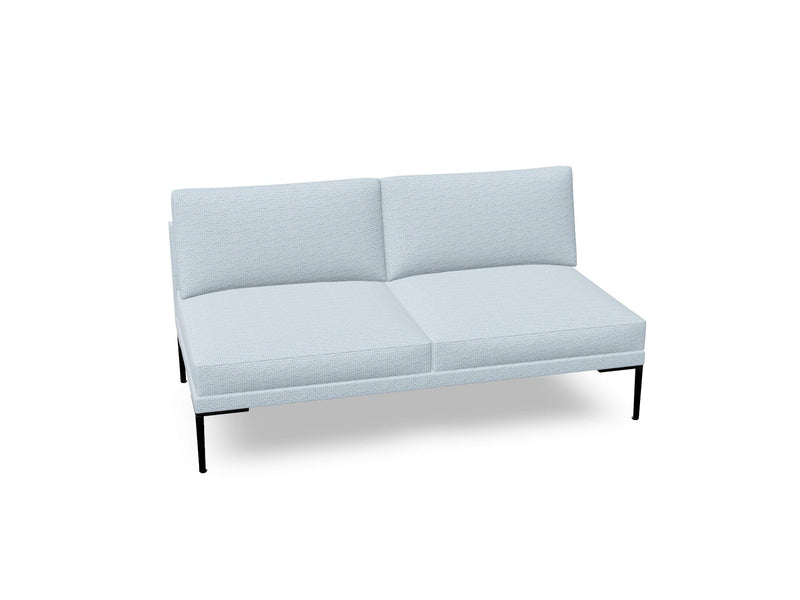 Steeve Two Seat Sofa Without Arms Sofa Arper 