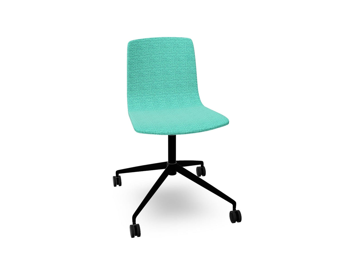 Aava 02 Fixed Trestle Base Chair With Fully Upholstered Chairs Arper 