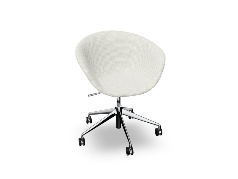 Duna 02 Five Star Base Chair With Front Upholstery Chairs Arper 