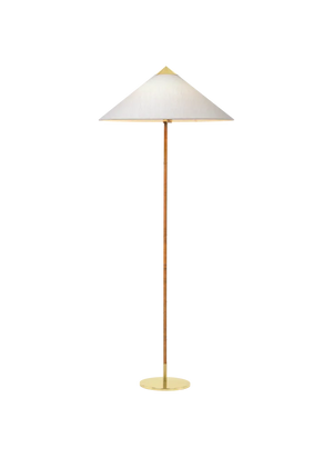 9602 Floor Lamp Floor Lamps Gubi Canvas Brass 