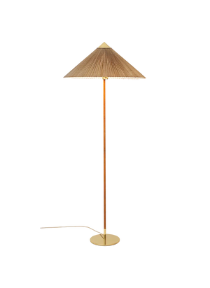 9602 Floor Lamp Floor Lamps Gubi Bamboo Brass 