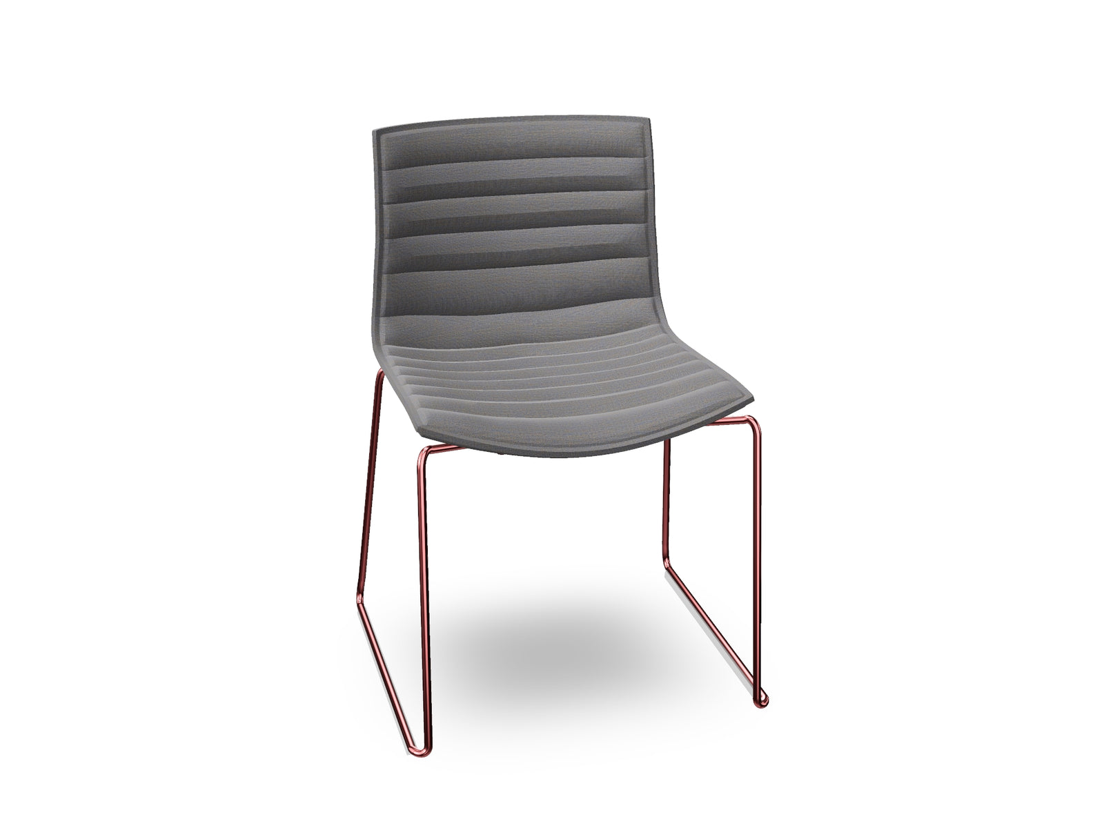 Catifa 46 Sled Base With Fully Upholstered