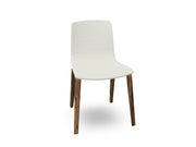 Aava 02-4 Wood Legs Chair With Fully Upholstered Chairs Arper 