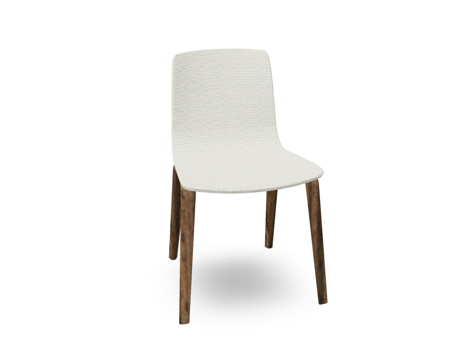 Aava 02-4 Wood Legs Chair With Fully Upholstered Chairs Arper 