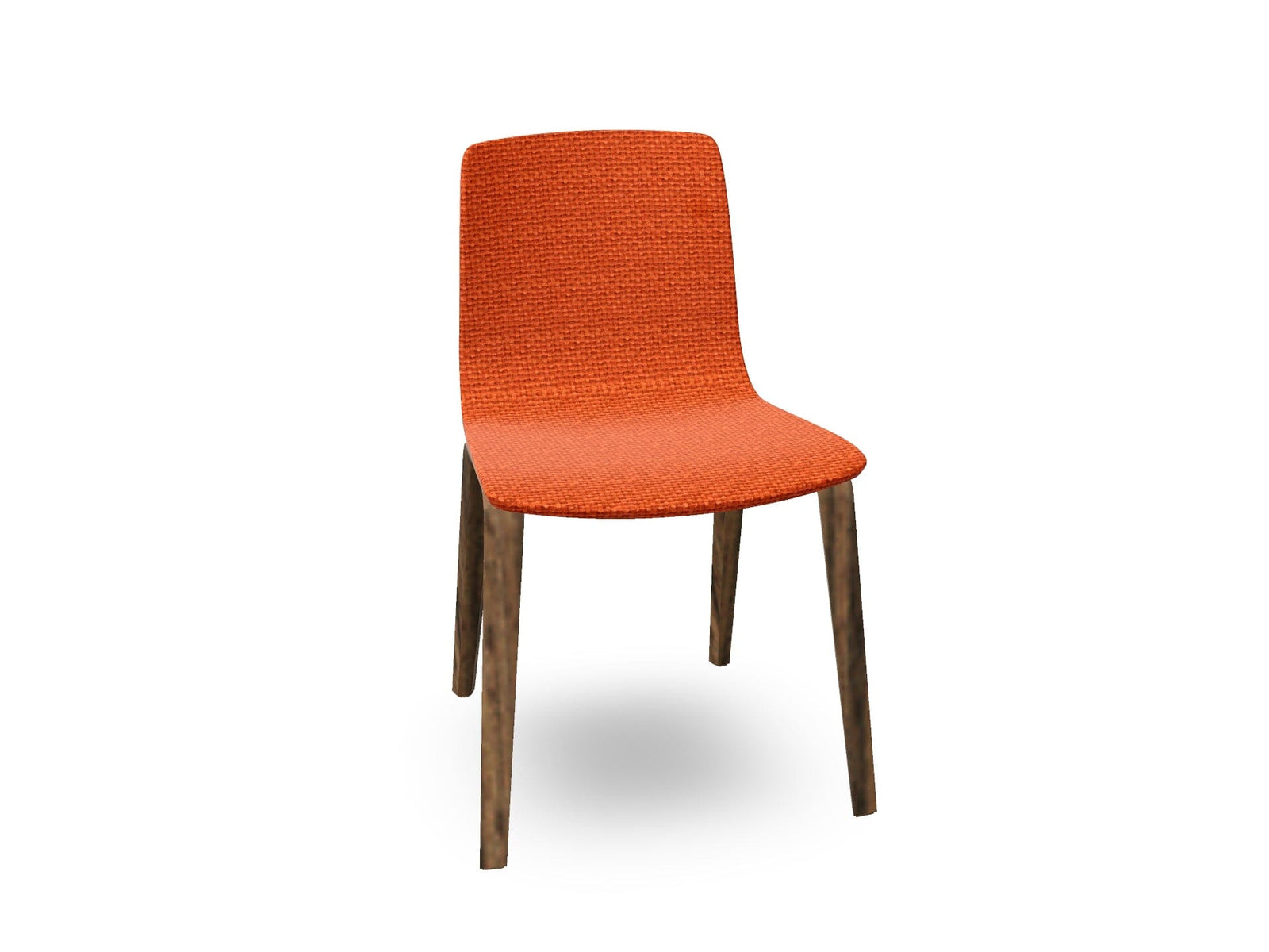 Aava 02-4 Wood Legs Chair With Fully Upholstered Chairs Arper 