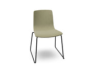 Aava 02 Sled Base Chair With Fully Upholstered Chairs Arper 