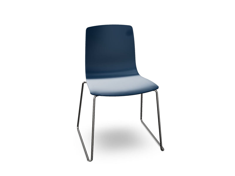 Aava 02 Sled Base Polypropylene Chair Chairs Arper 