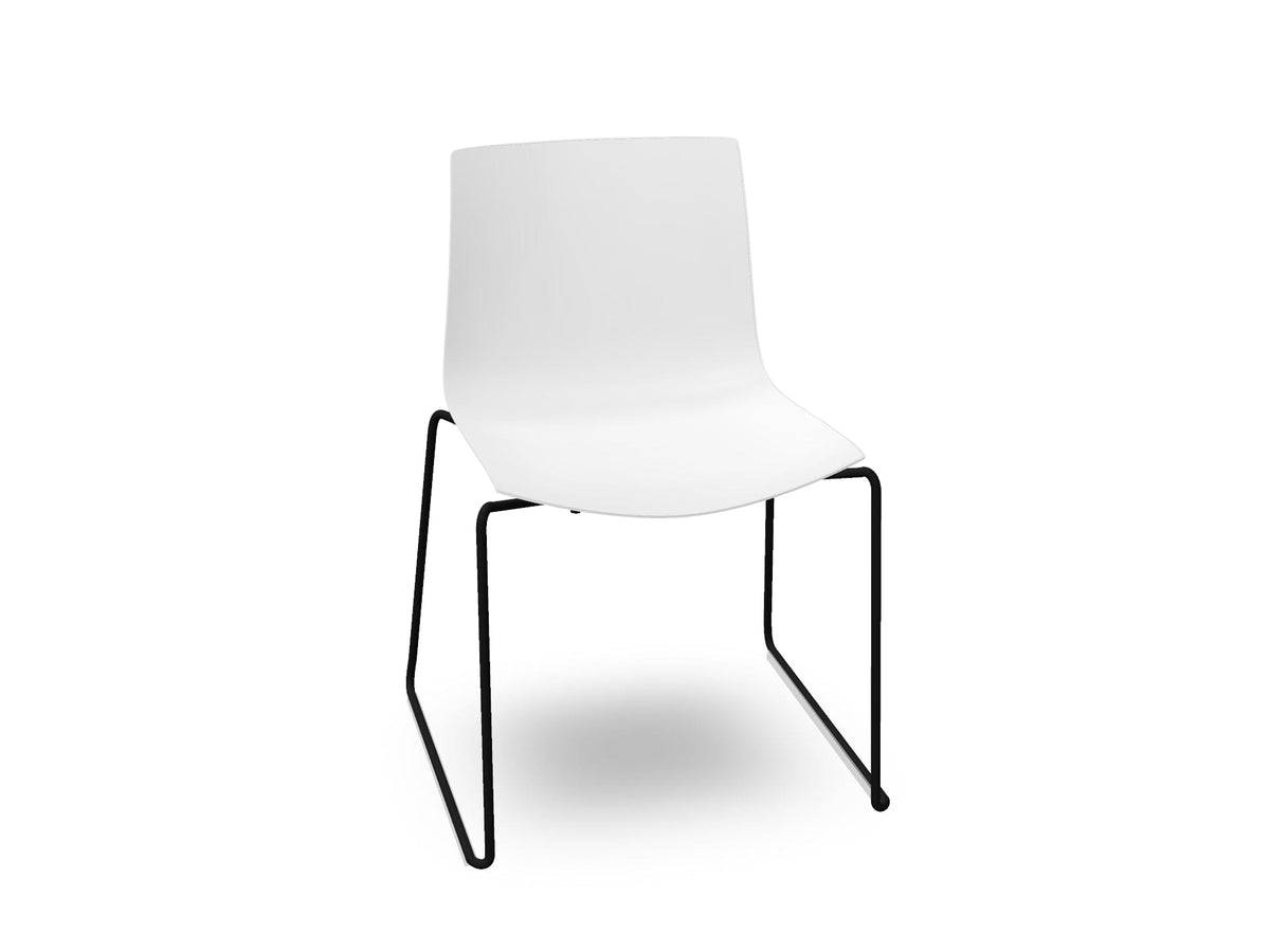 Catifa 46 Polypropylene Sled Base Chair Side/Dining Arper 